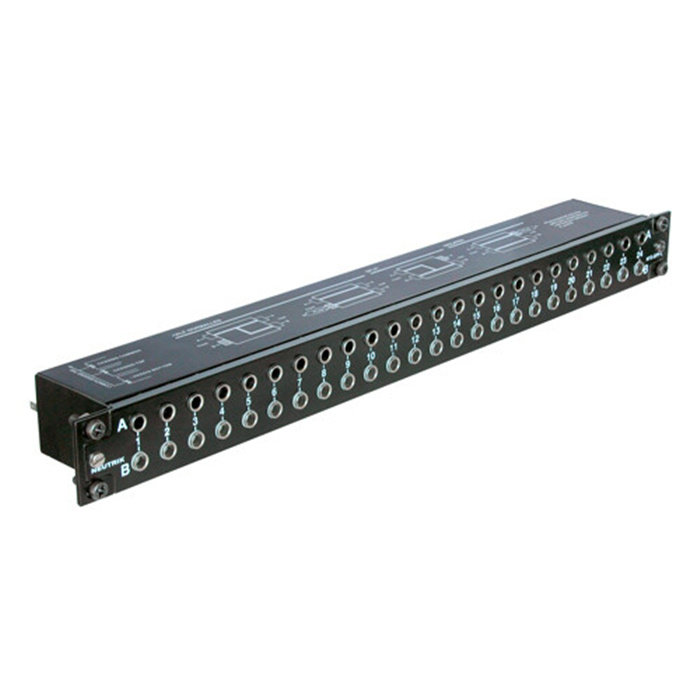 1/4" (6.35mm) Economical Patch Panel (19" x 1U) 1/4" (6.35mm) Economical Patch Panel (19" x 1U)