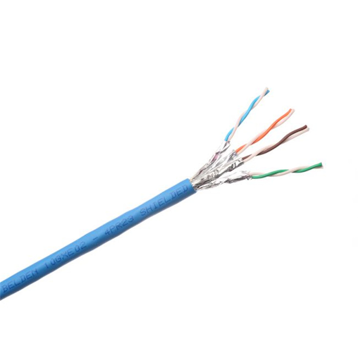10GX Installation CAT6A (S/FTP, 4 UnBonded Pairs, AWG23) LSZH, Ø 7,2mm, Blue (CPR Cca) 10GX Installation CAT6A (S/FTP, 4 UnBonded Pairs, AWG23) LSZH, Ø 7,2mm, Blue (CPR Cca)