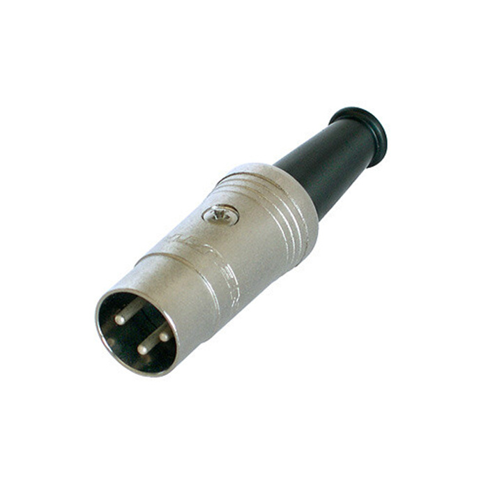 3 pole DIN cable connector, silver plated contacts 3 pole DIN cable connector, silver plated contacts