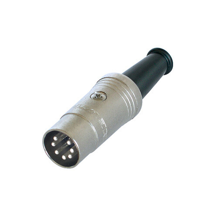 7 pole DIN cable connector, silver plated contacts 7 pole DIN cable connector, silver plated contacts