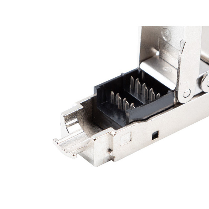 ADAPTER 2X RJ45 CAT6 FTP PLUG 8P8C TOOL-LESS ADAPTER 2X RJ45 CAT6 FTP PLUG 8P8C TOOL-LESS