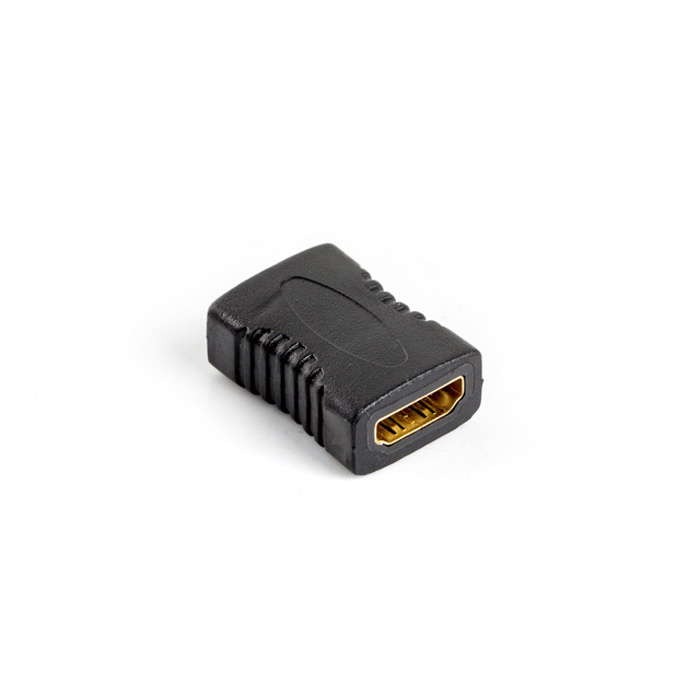 Adapter HDMI 1.4 female - HDMI 1.4 female (1920 x 1080@60Hz), Black Adapter HDMI 1.4 female - HDMI 1.4 female (1920 x 1080@60Hz), Black
