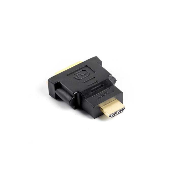 Adapter HDMI 1.4 male - Dual link DVI (24+5) female (FullHD, WUXGA/1920x1200), Black Adapter HDMI 1.4 male - Dual link DVI (24+5) female (FullHD, WUXGA/1920x1200), Black