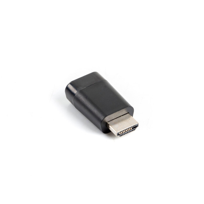 Adapter HDMI male - VGA female (FullHD, WUXGA, 1920 x 1200@60Hz), Black Adapter HDMI male - VGA female (FullHD, WUXGA, 1920 x 1200@60Hz), Black