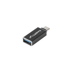 Adapter USB-C (USB 3.1 Gen 1) male - USB-A female (5 Gbps), Black
