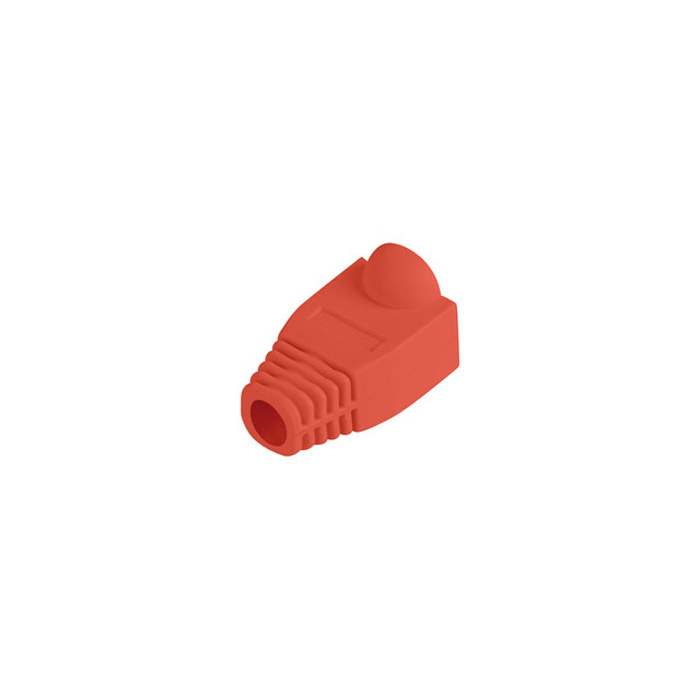 Boot for RJ45 (Ø max 5,5 mm) - Red (MOQ 100 pcs) Boot for RJ45 (Ø max 5,5 mm) - Red (MOQ 100 pcs)