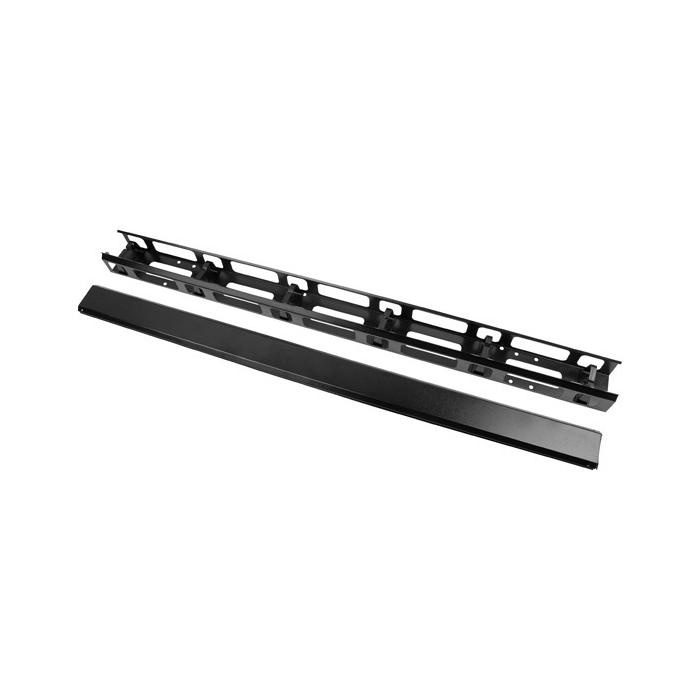 CABLE MANAGEMENT PANEL VERTICAL 19" 22U FREE-STANDING CABINETS 2PCS - BLACK CABLE MANAGEMENT PANEL VERTICAL 19" 22U FREE-STANDING CABINETS 2PCS - BLACK