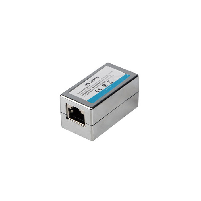 CAT.6 FTP RJ45 feedthrough Coupler, Silver CAT.6 FTP RJ45 feedthrough Coupler, Silver