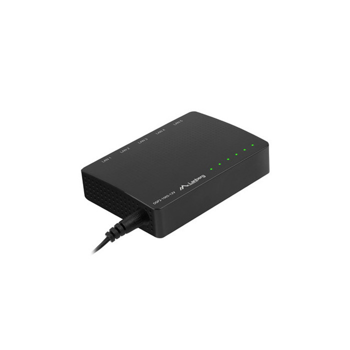 Desktop Switch DSP2-1005 - 5 Port Gigabit (1Gbps), Unmanaged, 12V Desktop Switch DSP2-1005 - 5 Port Gigabit (1Gbps), Unmanaged, 12V