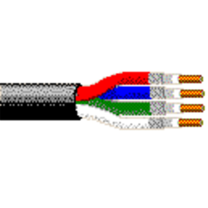 Digital Multi Coax 4 x 1505A (0.8/3.7/5,9) - PVC Jacket Ø 18mm, Black Digital Multi Coax 4 x 1505A (0.8/3.7/5,9) - PVC Jacket Ø 18mm, Black