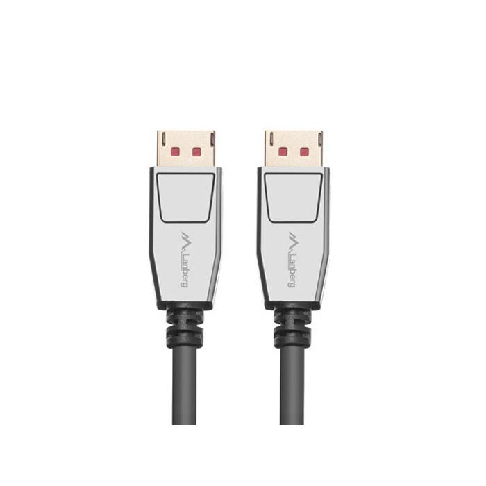 DisplayPort 1.4 (32.4 Gbps) Cable (UHD-2/8K/4320p@60Hz), Black - 1m DisplayPort 1.4 (32.4 Gbps) Cable (UHD-2/8K/4320p@60Hz), Black - 1m
