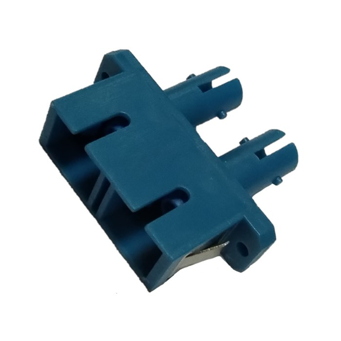 Fiber Optic Adapter SC - ST Duplex Single Mode - Blue Fiber Optic Adapter SC - ST Duplex Single Mode - Blue
