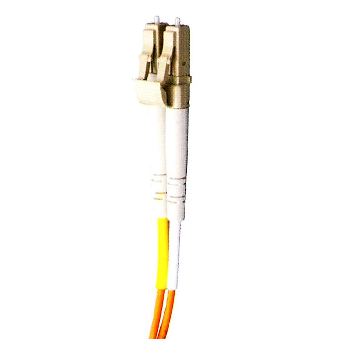 Fiber patch cord LC - LC Duplex Multimode 50/125, OM2, LSZH, 2mm, ORANGE - 1m Fiber patch cord LC - LC Duplex Multimode 50/125, OM2, LSZH, 2mm, ORANGE - 1m