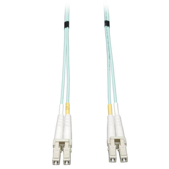 Fiber patch cord LC - LC Duplex Multimode 50/125, OM3, LSZH, 2mm, AQUA - 20m Fiber patch cord LC - LC Duplex Multimode 50/125, OM3, LSZH, 2mm, AQUA - 20m