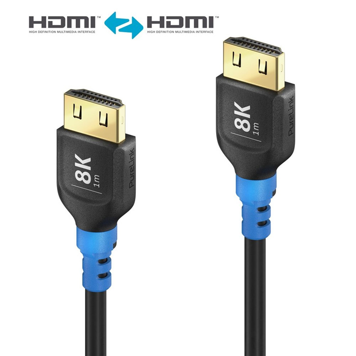 FlexInstall HDMI 2.1 (48Gbps) Cable (8K UltraHD-2 @60Hz), Ø4,7mm - 0,5m FlexInstall HDMI 2.1 (48Gbps) Cable (8K UltraHD-2 @60Hz), Ø4,7mm - 0,5m
