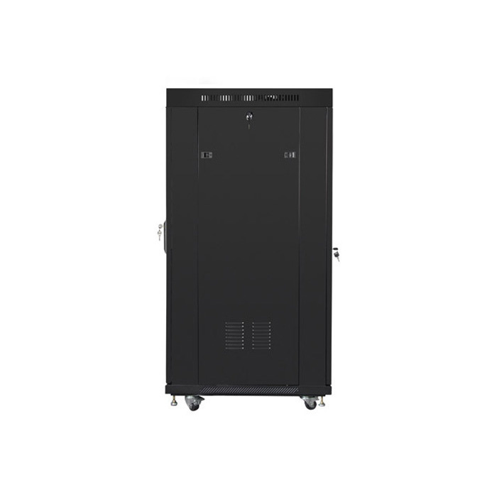 Floor-standing rack 19” - 15U - 800 x 1000, Black (RAL9004), Mesh front door & LCD (Unassembled) Floor-standing rack 19” - 15U - 800 x 1000, Black (RAL9004), Mesh front door & LCD (Unassembled)