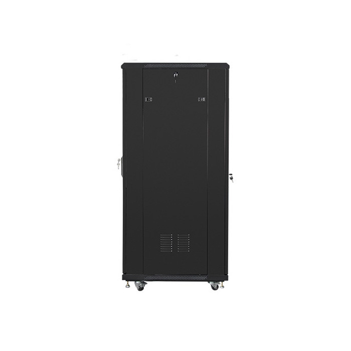 Floor-standing rack 19” - 32U - 600 x 800, Black (RAL9004), Glass front door (Unassembled) Floor-standing rack 19” - 32U - 600 x 800, Black (RAL9004), Glass front door (Unassembled)