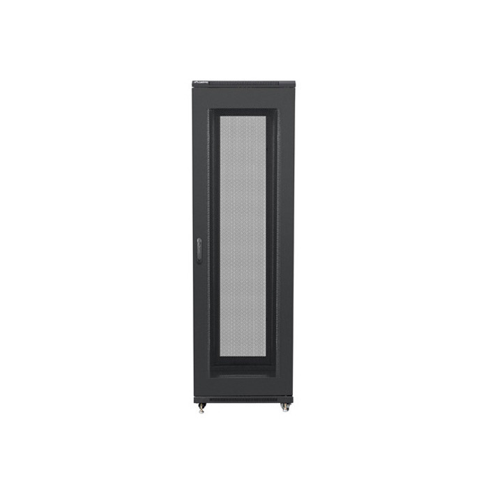 FREE-STANDING 19" 42U/600x800 (Flat Pack) BLACK with MESH front door FREE-STANDING 19" 42U/600x800 (Flat Pack) BLACK with MESH front door