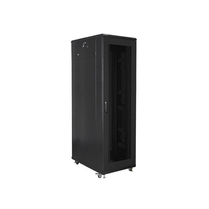 FREE-STANDING 19" 42U/800x1000 (Flat Pack) BLACK with MESH front door FREE-STANDING 19" 42U/800x1000 (Flat Pack) BLACK with MESH front door