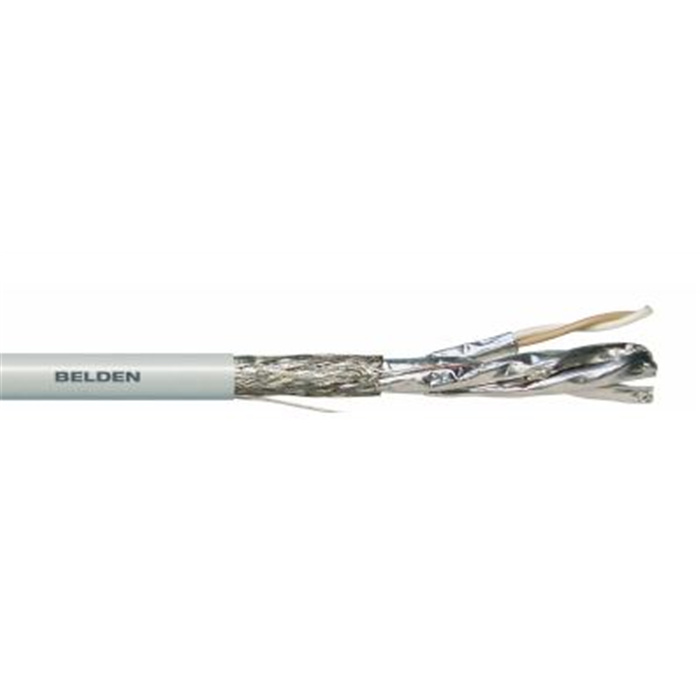 Horizontal Installation CAT 7+ (S/FTP, 4 UnBonded Pairs, AWG23) LSZH, Ø 7,0mm, Grey (CPR Dca) Horizontal Installation CAT 7+ (S/FTP, 4 UnBonded Pairs, AWG23) LSZH, Ø 7,0mm, Grey (CPR Dca)