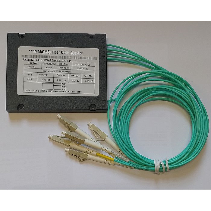 KCO 1x4 Splitter module, LC, Multimode OM3 KCO 1x4 Splitter module, LC, Multimode OM3