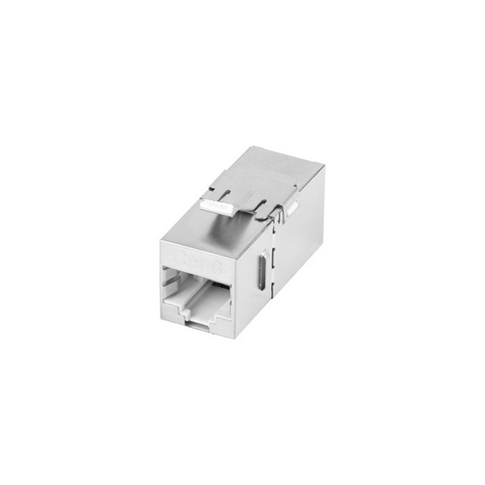 KEYSTONE FEED-THRU CONNECTOR RJ45->RJ45 CAT.5E FTP 90 KEYSTONE FEED-THRU CONNECTOR RJ45->RJ45 CAT.5E FTP 90