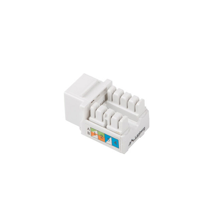 KEYSTONE MODULE RJ45->LSA CAT.6 UTP 90° KEYSTONE MODULE RJ45->LSA CAT.6 UTP 90°