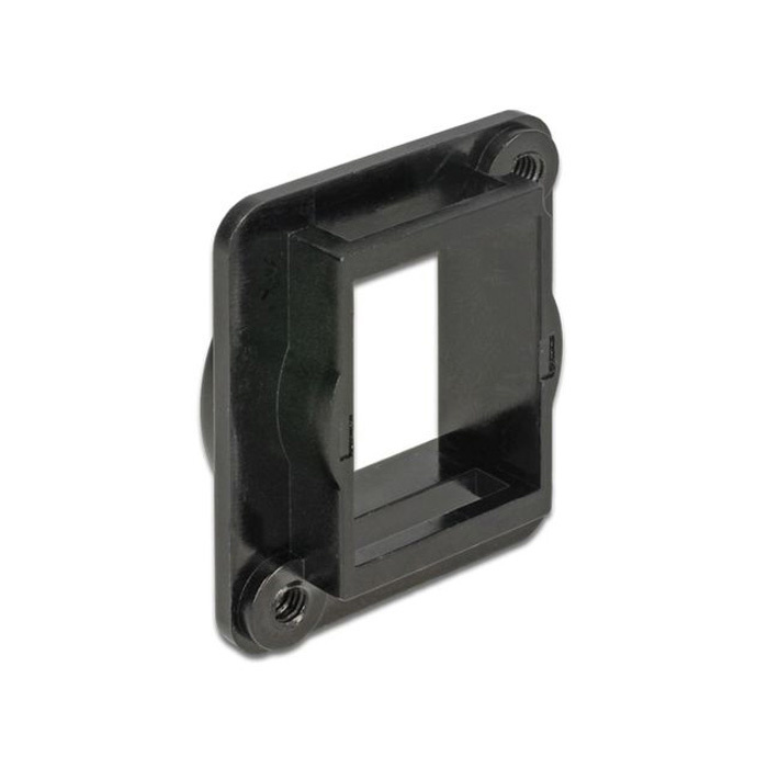 Keystone Mounting 1 Port for D-type Keystone Mounting 1 Port for D-type