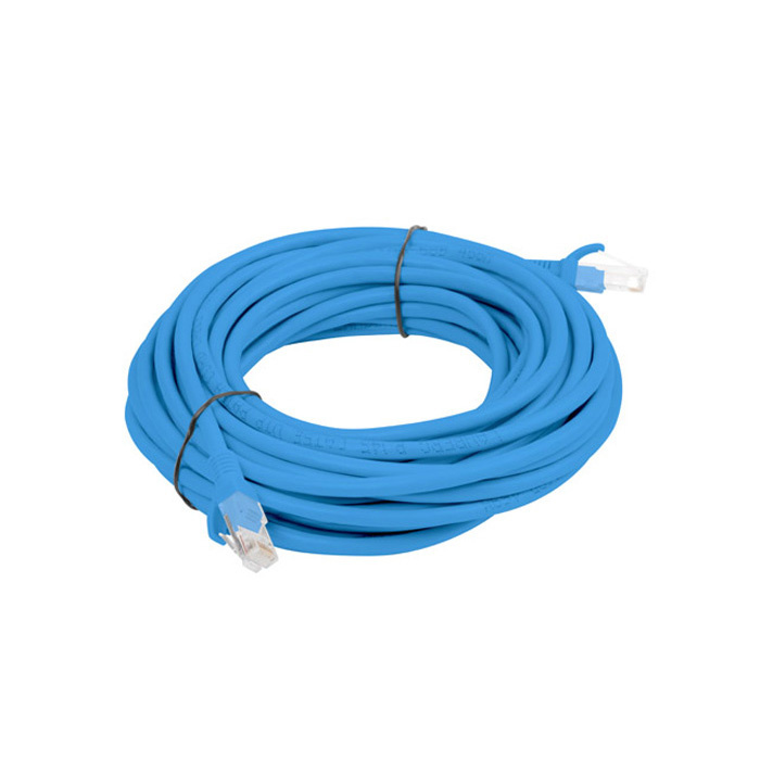 Patch Cord CAT.5E U/UTP 26AWG CCA (Copper Cladded Aluminium) BLUE - 5M Patch Cord CAT.5E U/UTP 26AWG CCA (Copper Cladded Aluminium) BLUE - 5M