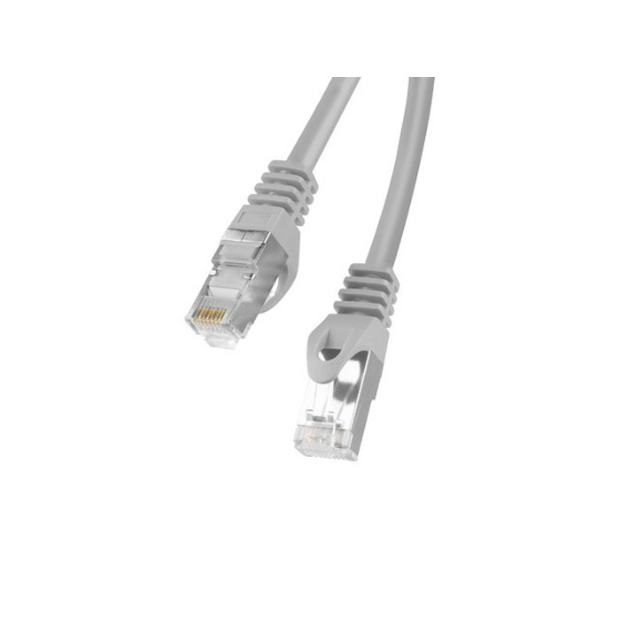Patch Cord CAT.6 F/UTP 26AWG CCA (Copper Cladded Aluminium) GREY - 0.5M Patch Cord CAT.6 F/UTP 26AWG CCA (Copper Cladded Aluminium) GREY - 0.5M