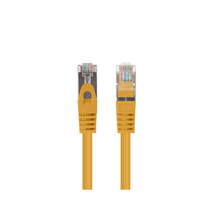 Patch Cord CAT.6 F/UTP 26AWG CCA (Copper Cladded Aluminium) ORANGE - 0.25M Patch Cord CAT.6 F/UTP 26AWG CCA (Copper Cladded Aluminium) ORANGE - 0.25M