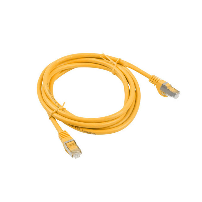 Patch Cord CAT.6 F/UTP 26AWG CCA (Copper Cladded Aluminium) ORANGE - 1M Patch Cord CAT.6 F/UTP 26AWG CCA (Copper Cladded Aluminium) ORANGE - 1M