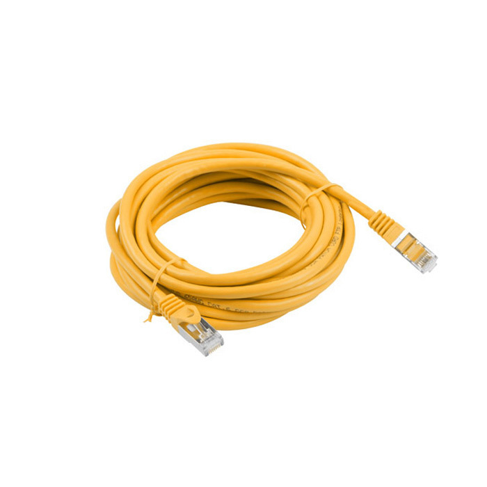 Patch Cord CAT.6 F/UTP 26AWG CCA (Copper Cladded Aluminium) ORANGE - 5M Patch Cord CAT.6 F/UTP 26AWG CCA (Copper Cladded Aluminium) ORANGE - 5M