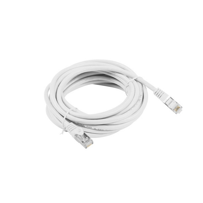 Patch Cord CAT.6 F/UTP 26AWG CCA (Copper Cladded Aluminium) WHITE - 20M Patch Cord CAT.6 F/UTP 26AWG CCA (Copper Cladded Aluminium) WHITE - 20M