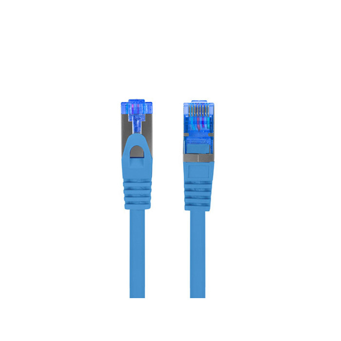 Patch Cord CAT.6A S/FTP 26AWG LSZH CCA (Copper Cladded Aluminium) BLUE - 5M Patch Cord CAT.6A S/FTP 26AWG LSZH CCA (Copper Cladded Aluminium) BLUE - 5M