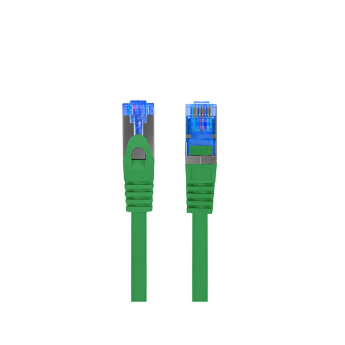 Patch Cord CAT.6A S/FTP 26AWG LSZH CCA (Copper Cladded Aluminium) GREEN - 10M Patch Cord CAT.6A S/FTP 26AWG LSZH CCA (Copper Cladded Aluminium) GREEN - 10M