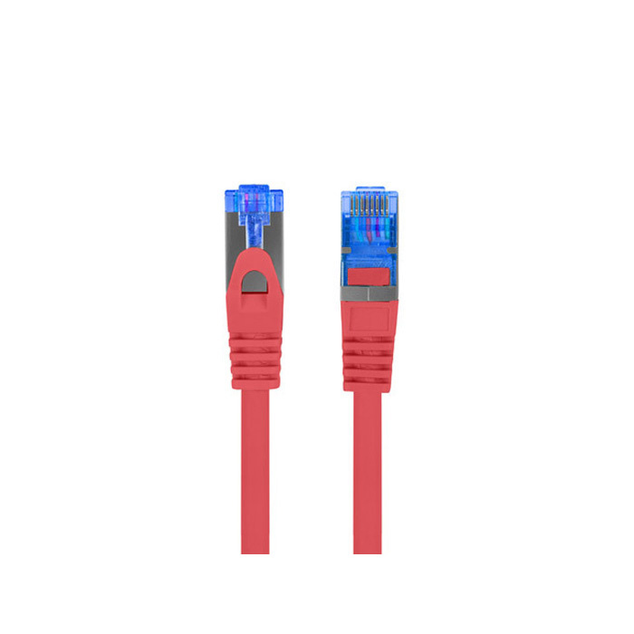 Patch Cord CAT.6A S/FTP 26AWG LSZH CCA (Copper Cladded Aluminium) RED - 5M Patch Cord CAT.6A S/FTP 26AWG LSZH CCA (Copper Cladded Aluminium) RED - 5M