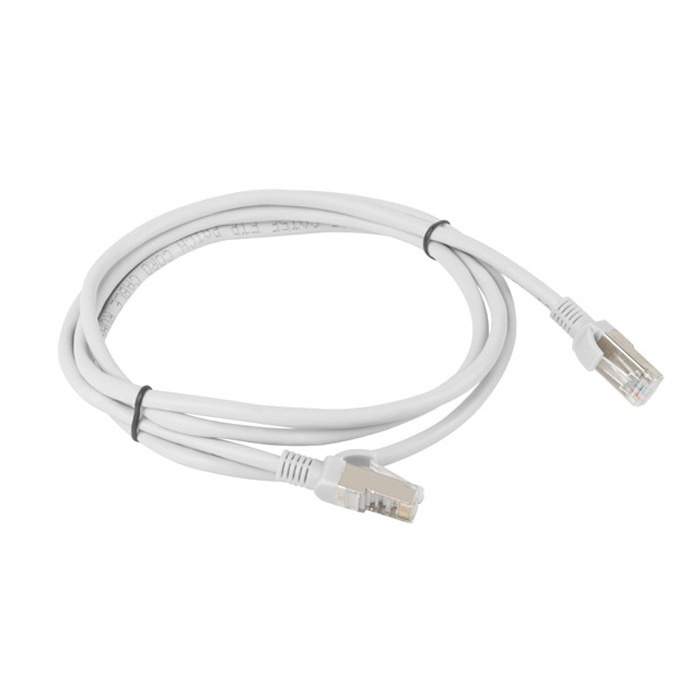 Patch Cord CAT5E F/UTP (AWG26, Copper Cladded Aluminium), PVC, Ø 5,40 mm, Grey - 1,5m Patch Cord CAT5E F/UTP (AWG26, Copper Cladded Aluminium), PVC, Ø 5,40 mm, Grey - 1,5m