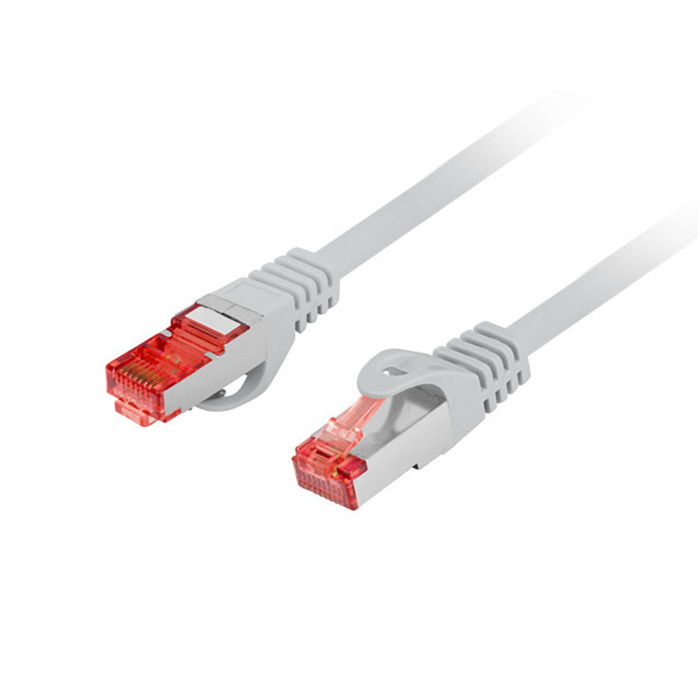 Patch Cord CAT6 S/FTP (AWG26), LSZH, Ø 5,70 mm, Grey - 2m Patch Cord CAT6 S/FTP (AWG26), LSZH, Ø 5,70 mm, Grey - 2m
