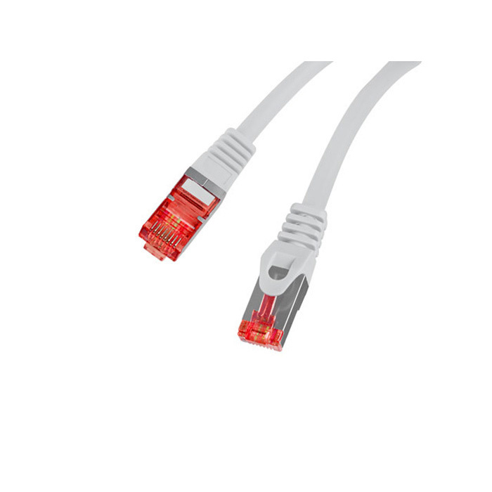 Patch Cord CAT6 S/FTP (AWG26), LSZH, Ø 5,70 mm, Grey - 3m Patch Cord CAT6 S/FTP (AWG26), LSZH, Ø 5,70 mm, Grey - 3m