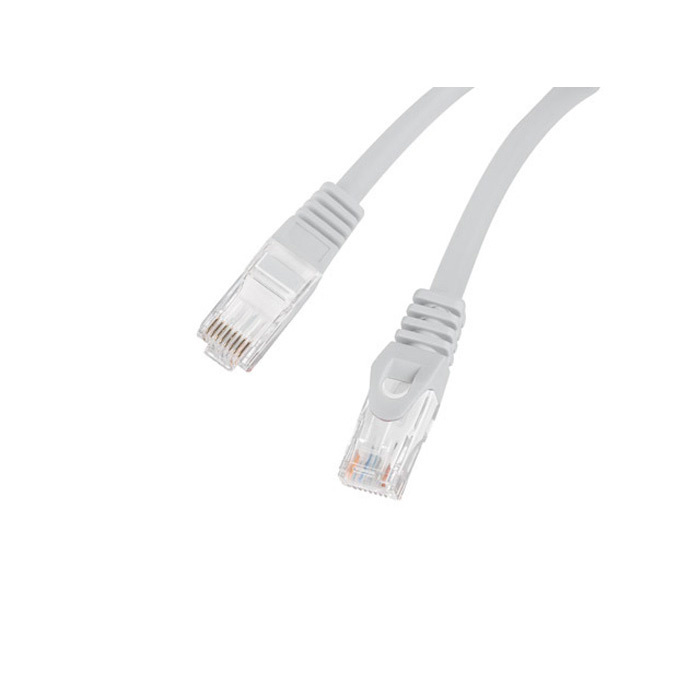 Patch Cord CAT6 U/UTP (AWG26), LSZH, Ø 5,40 mm, Grey - 3m Patch Cord CAT6 U/UTP (AWG26), LSZH, Ø 5,40 mm, Grey - 3m