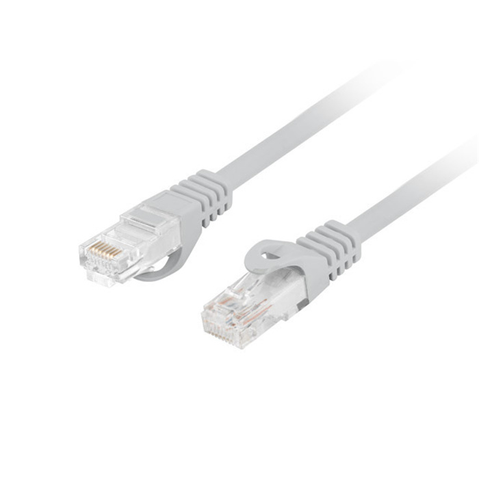 Patch Cord CAT6 U/UTP (AWG26), LSZH, Ø 5,40 mm, Grey - 5m Patch Cord CAT6 U/UTP (AWG26), LSZH, Ø 5,40 mm, Grey - 5m