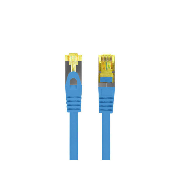 Patch Cord CAT6A S/FTP (AWG27), LSZH, Ø 6,00 mm, Blue - 0,25m Patch Cord CAT6A S/FTP (AWG27), LSZH, Ø 6,00 mm, Blue - 0,25m