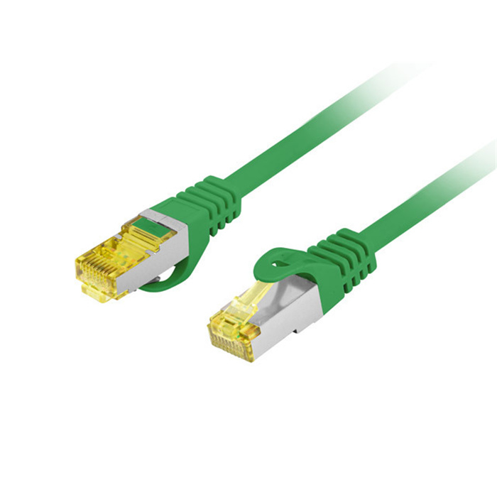 Patch Cord CAT6A S/FTP (AWG27), LSZH, Ø 6,00 mm, Green - 5m Patch Cord CAT6A S/FTP (AWG27), LSZH, Ø 6,00 mm, Green - 5m