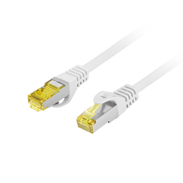 Patch Cord CAT6A S/FTP (AWG27), LSZH, Ø 6,00 mm, Grey - 0,25m Patch Cord CAT6A S/FTP (AWG27), LSZH, Ø 6,00 mm, Grey - 0,25m