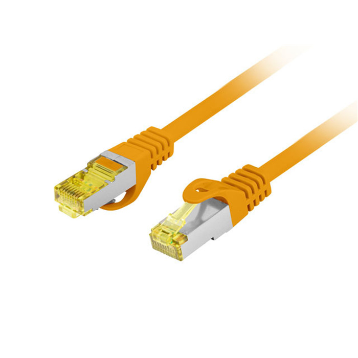 Patch Cord CAT6A S/FTP (AWG27), LSZH, Ø 6,00 mm, Orange - 10m Patch Cord CAT6A S/FTP (AWG27), LSZH, Ø 6,00 mm, Orange - 10m