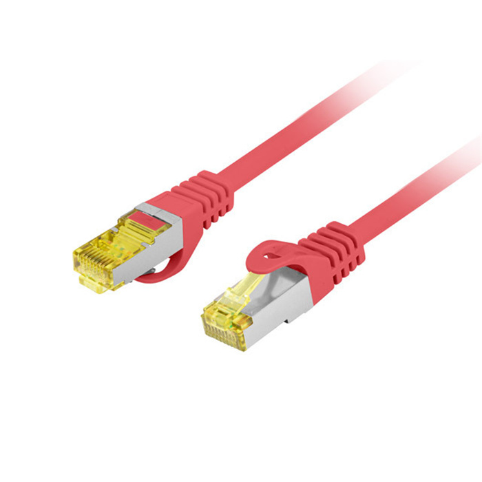 Patch Cord CAT6A S/FTP (AWG27), LSZH, Ø 6,00 mm, Red - 10m Patch Cord CAT6A S/FTP (AWG27), LSZH, Ø 6,00 mm, Red - 10m