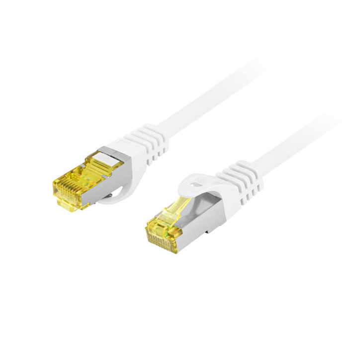 Patch Cord CAT6A S/FTP (AWG27), LSZH, Ø 6,00 mm, White - 2m Patch Cord CAT6A S/FTP (AWG27), LSZH, Ø 6,00 mm, White - 2m