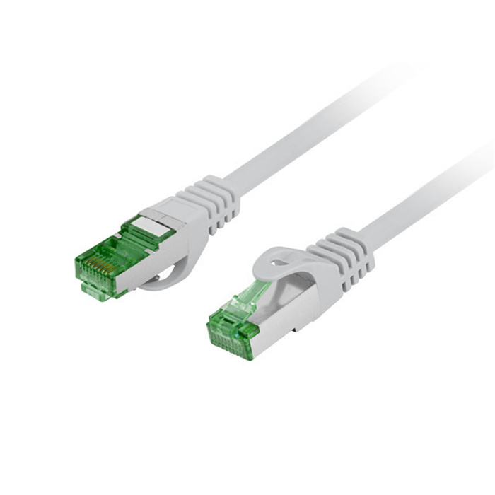 Patch Cord CAT7 S/FTP (AWG26), LSZH, Ø 6,20 mm, Grey - 10m Patch Cord CAT7 S/FTP (AWG26), LSZH, Ø 6,20 mm, Grey - 10m