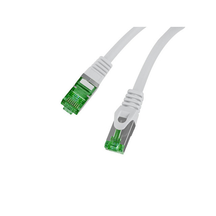 Patch Cord CAT7 S/FTP (AWG26), LSZH, Ø 6,20 mm, Grey - 10m Patch Cord CAT7 S/FTP (AWG26), LSZH, Ø 6,20 mm, Grey - 10m